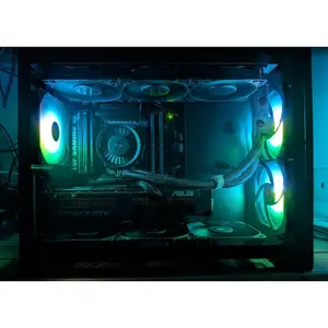PC-Gehäuse mit Glasseite Antec ATX Flux M RGB image-6