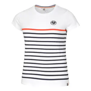 T-Shirt, Damen, Marinière Roland Garros image-0