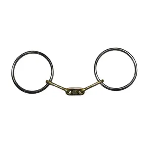Double Twist Mouth Bit for Horse with Palate Jump'In image-0