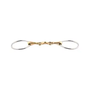Double Jointed Bit for Horse with Tongue Passage Jump'In image-0