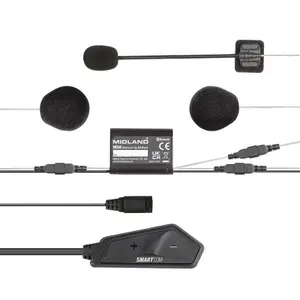 Bluetooth-Motorradsprechanlage Tucano Urbano Smartcom By Midland®