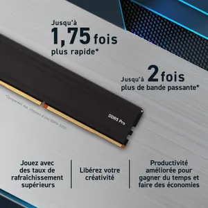 Mémoire RAM PC DDR5 Crucial CP24G60C48U5 image-2