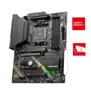 Carte mère MSI MAG B550 Tomahawk Max WiFi - B550/AM4/DDR4/ATX image-1