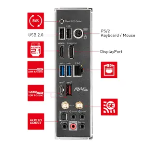 Carte mère MSI MAG B550 Tomahawk Max WiFi - B550/AM4/DDR4/ATX image-3