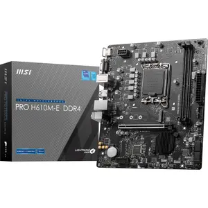 Motherboard MSI PRO H610M-E DDR4 - H610/LGA1700/DDR4/mATX image-1