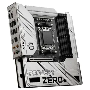 Carte mère B650/AM5/DDR5/mATX MSI B650M Project Zero image-1
