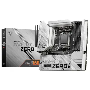 Carte mère B650/AM5/DDR5/mATX MSI B650M Project Zero image-4
