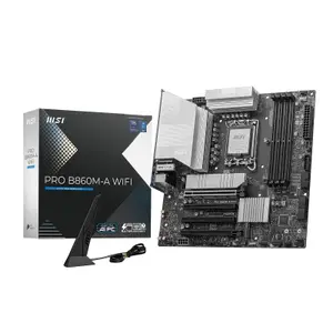 Carte mère B860/LGA1851/DDR5/mATX MSI Pro B860m-a Wifi image-1