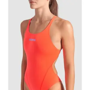 Women's 1-piece swimsuit Arena Team Tech Solid image-4