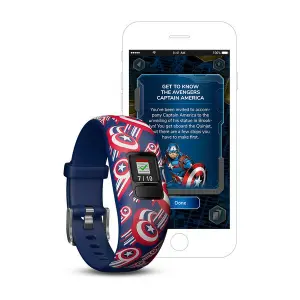 Junioruhr Garmin Vivofit 2 Kapitän Amerika image-2