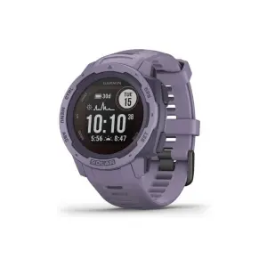 Montre connectée Garmin instinct solar mauve orchidée 45 mm image-6