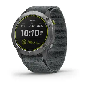 Stainless steel smartwatch Garmin Enduro 51 mm image-1