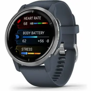 Smartwatch mit Silikonarmband Garmin Venu 2 45 mm image-0