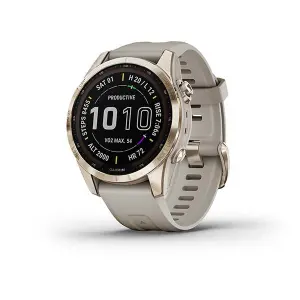Connected watch Garmin Fēnix® 7S Sapphire Solar 42 mm image-0