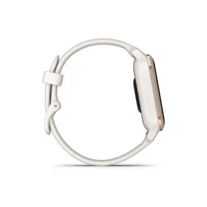 Smartwatch z silikonowym paskiem w kolorze ivory Garmin Venu Sq 2 Music Edition 41 mm image-2
