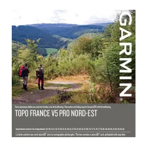 Microsd/sd kaart Garmin topo france v5 pro-nord-est image-0