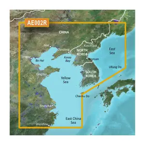 Microsd/sd kaart Garmin hxae002r-yellow sea image-0