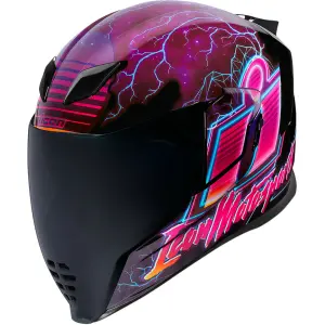 Casque moto intégral Icon aflt synthwave pr image-0
