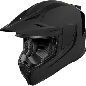 Kask motocyklowy z pełną twarzą Icon aflt rub image-0
