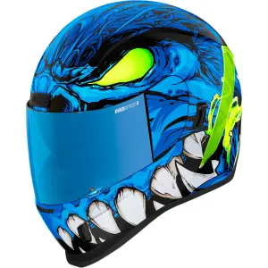 Helhjälm för motorcykel Icon afrm manic'r image-0