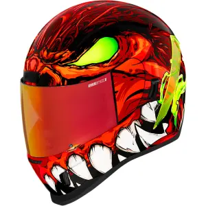 Helhjälm för motorcykel Icon afrm manic'r image-0