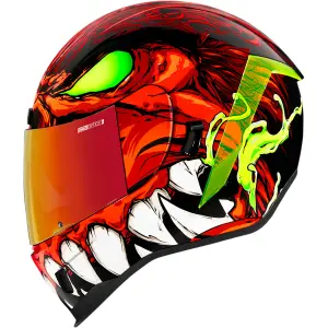 Helhjälm för motorcykel Icon afrm manic'r image-1