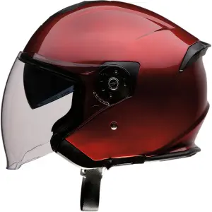 Kask motocyklowy Jet Z1R road max wine image-0