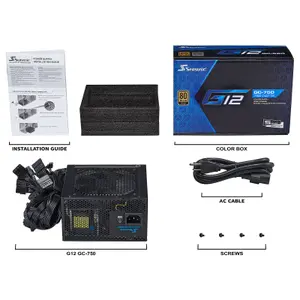 Alimentation PC Seasonic ATX G12 GC-750 image-1
