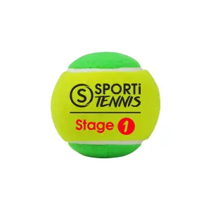 Sachet de 3 balles de tennis Stage 1 Sporti image-0