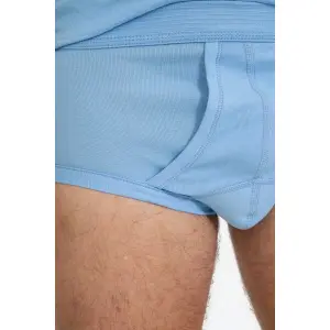 Open brief with latex belt Armor-Lux image-0