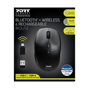 Genopladelig trådløs pro-mus Port Bluetooth image-1