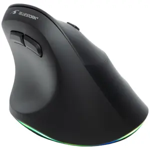 Wiederaufladbare kabellose Maus Bluestork Ergo Lumi image-3