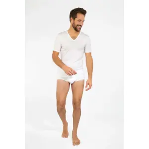 V-hals T-shirt met korte mouwen Armor-Lux image-3