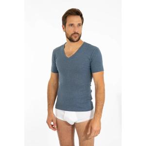 01340-037-koszulka-z-krotkim-rekawem-v-neck-armor-lux-niebieski-cetkowany