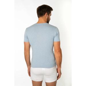 Short sleeve v-neck T-shirt Armor-Lux image-1