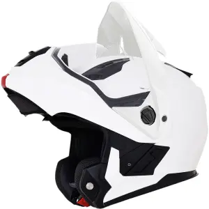 Casco de moto modular AFX fx111ds white image-0