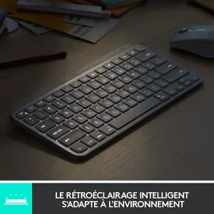 Clavier mini Logitech MX Keys image-1