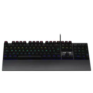 Clavier filaire RBG switch tactile The G-Lab Keyz Carbon Ex 442x132x30 mm image-3