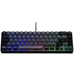 Wired RGB keyboard The G-Lab Keyz Hydro
