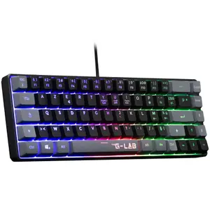 Wired RGB keyboard The G-Lab Keyz Hydro image-1