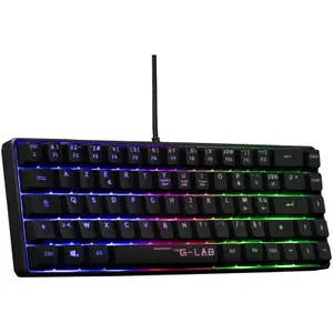 Clavier filaire RGB The G-Lab Keyz Hydrogen 316x40x104 mm image-1