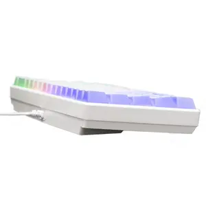 Clavier filaire RGB The G-Lab Keyz Hydogen 316x40x104 mm image-1
