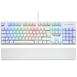 Tastatur mit Switches The G-Lab Keyz Rybidium image-1