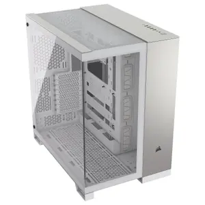 Mid-tower PC case without ATX power supply in aluminium Corsair 6500X