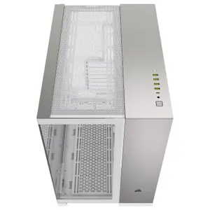 Mid-tower PC case without ATX power supply in aluminium Corsair 6500X image-1