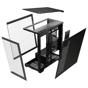 Mid tower PC case without ATX power supply Corsair 3500X image-4