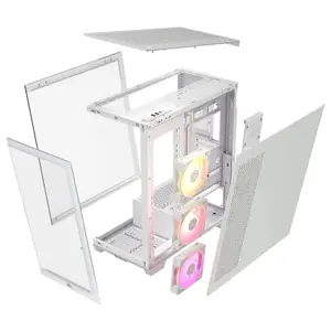 Mid-Tower PC Gehäuse ohne Netzteil Corsair iCUE Link 3500X RGB ATX image-4