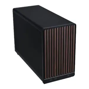 Mid tower PC case without power supply Lian-Li A3-mATX Wood Edition