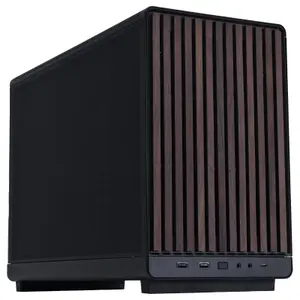 Mid tower PC case without power supply Lian-Li A3-mATX Wood Edition image-1