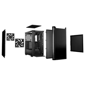 Be Quiet! mid-tower PC case without power supply Pure Base 501 ATX image-2